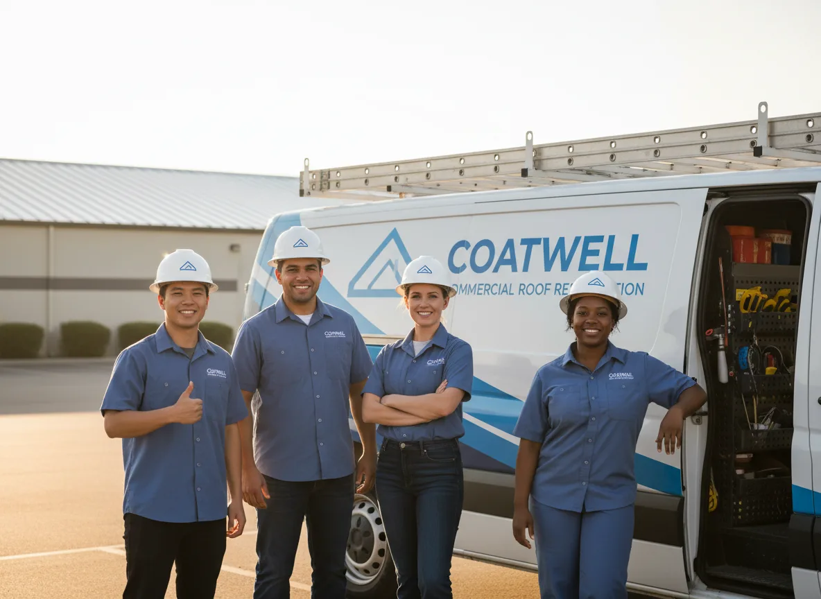 Commercial roof coating company in Garibaldi, OR